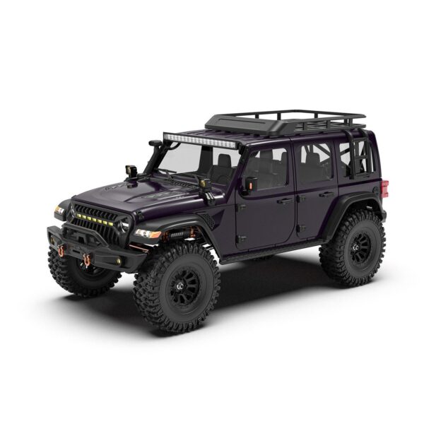 RLARLO MK-07 V2 1/7 Scale 4WD Brushless RTR RC Rock Crawler – FOC Sensored Power | India (Black)
