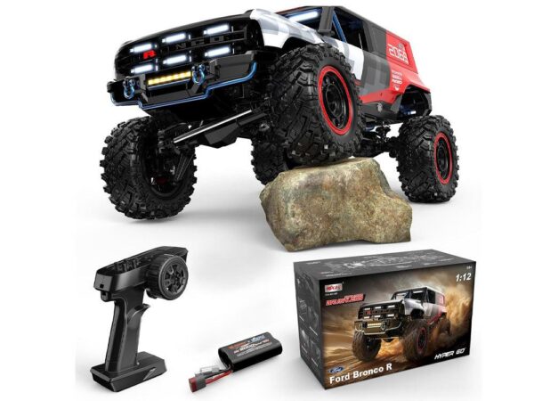 MJX Hyper Go H12P 1/12 Ford Licensed RC Crawler – Bronco Baja 1000 Brushless 4WD RTR | India