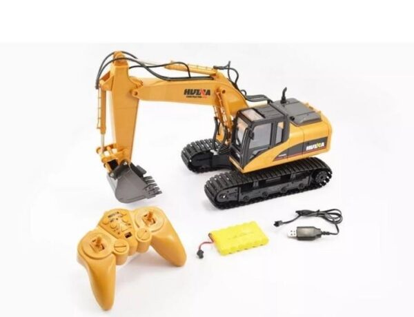 Huina 1535 RC Excavator 1:14 15-Channel Alloy Construction Vehicle (2025 Model) India
