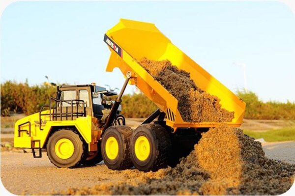 Huina 1553 RC Dump Truck 1/16 Scale 11CH Construction Vehicle with Sound & Lights India