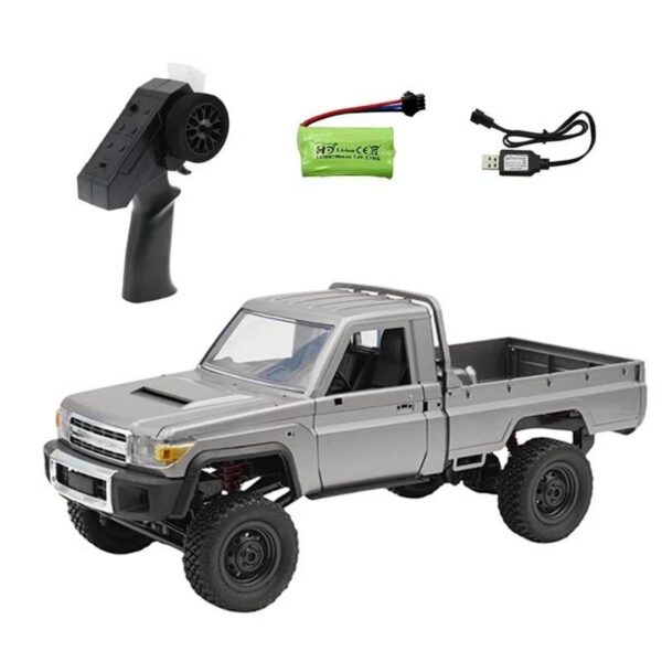 MN82 PRO 1:12 Scale Toyota Land Cruiser LC79 4WD RC Rock Crawler – Silver (2025 Edition)