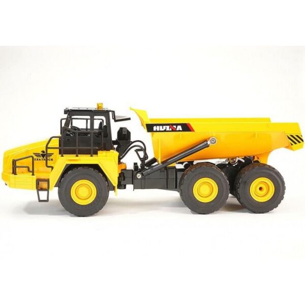 Huina 1553 RC Dump Truck 1/16 Scale 11CH Construction Vehicle with Sound & Lights India