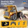Huina 1533 Scale RC Dump Truck – 1:18 Remote Control Tipper Construction (India)