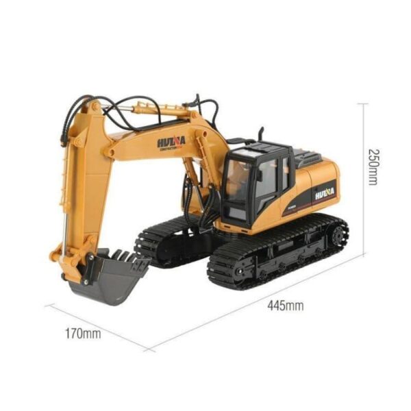 Huina 1535 RC Excavator 1:14 15-Channel Alloy Construction Vehicle (2025 Model) India