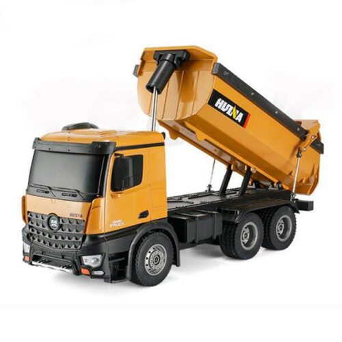 Huina 1573 1:14 Scale RC Dump Truck – 10 Channel Heavy-Duty Construction Vehicle (2025 Model | India)