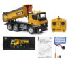 Huina 1573 1:14 Scale RC Dump Truck – 10 Channel Heavy-Duty Construction Vehicle (2025 Model | India)