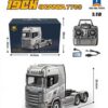 Huina Scania 770S Truck CH1501 with Trailer Silver