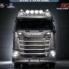 Huina Scania 770S Truck CH1501 with Trailer Silver