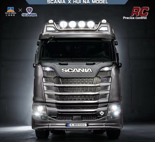 Huina Scania 770S Truck CH1501 with Trailer Silver